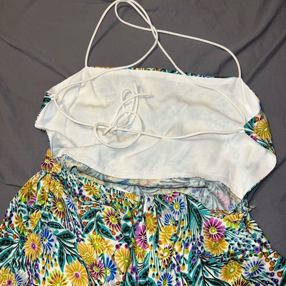 Mini patterned dress - Picture 4 of 6